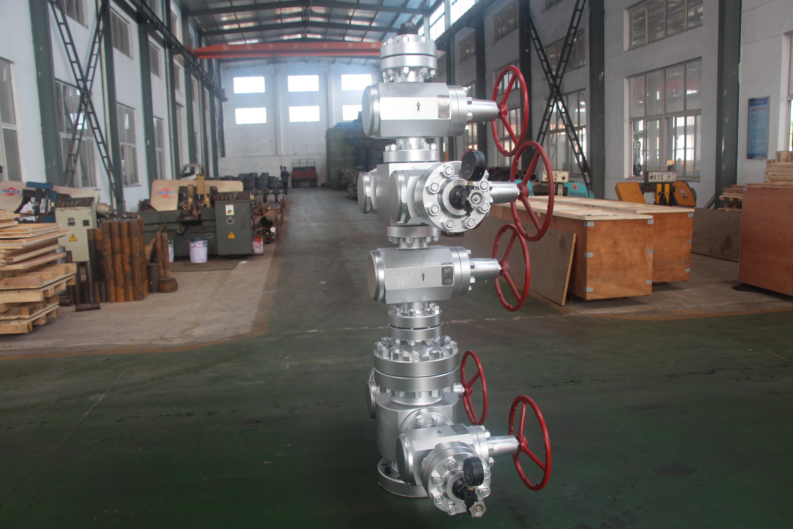 White  wellhead